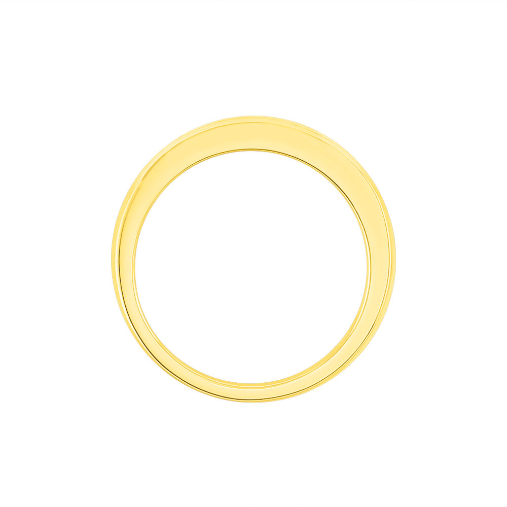 Alliance Giulia Or Jaune Diamant - Alliances avec pierres Femme | Marc Orian