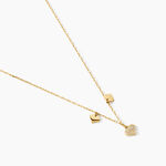 Collier Cheri Or Jaune Oxyde De Zirconium - Colliers avec pierres Femme | Marc Orian
