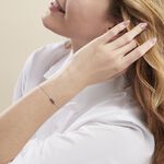 Bracelet Kasey Argent Blanc Oxyde De Zirconium - Bracelets fantaisie Femme | Marc Orian