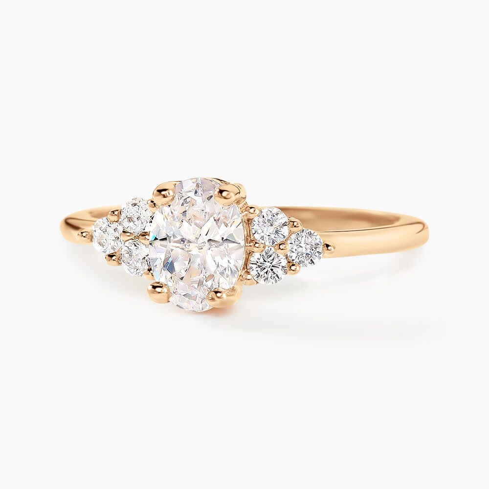 Bague Inara Plaqué Or Doré Oxyde De Zirconium - Solitaires Femme | Marc Orian