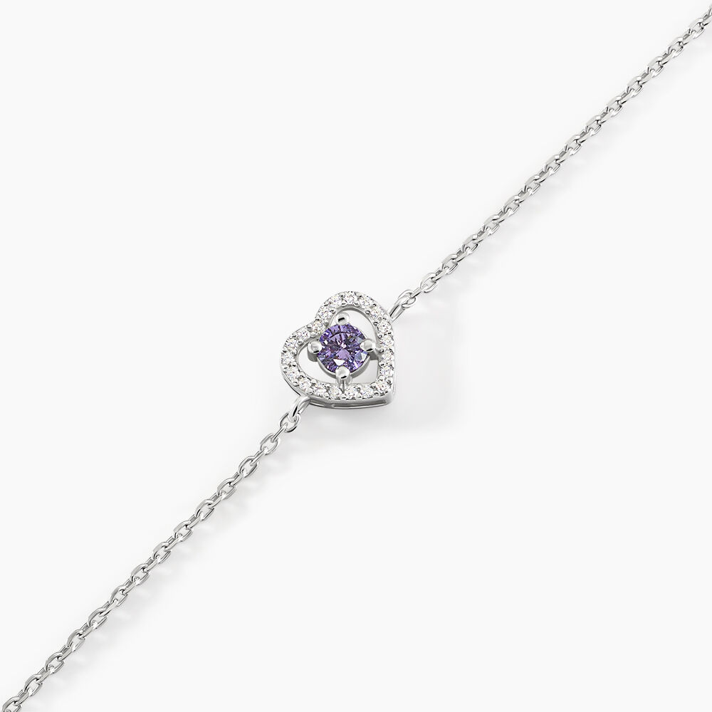 Bracelet Suzon Argent Blanc Oxyde De Zirconium - Bracelets chaînes Femme | Marc Orian