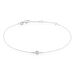 Bracelet Valeri Or Blanc Diamant - Bracelets Medailles Femme | Marc Orian