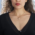 Collier Ophrys Plaqu&eacute; Or Oxydes De Zirconium - Colliers avec pierres Femme | Marc Orian