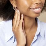 Cr&eacute;oles Marceline Rondes Plaqu&eacute; Or Jaune Oxyde De Zirconium - Cr&eacute;oles Femme | Marc Orian