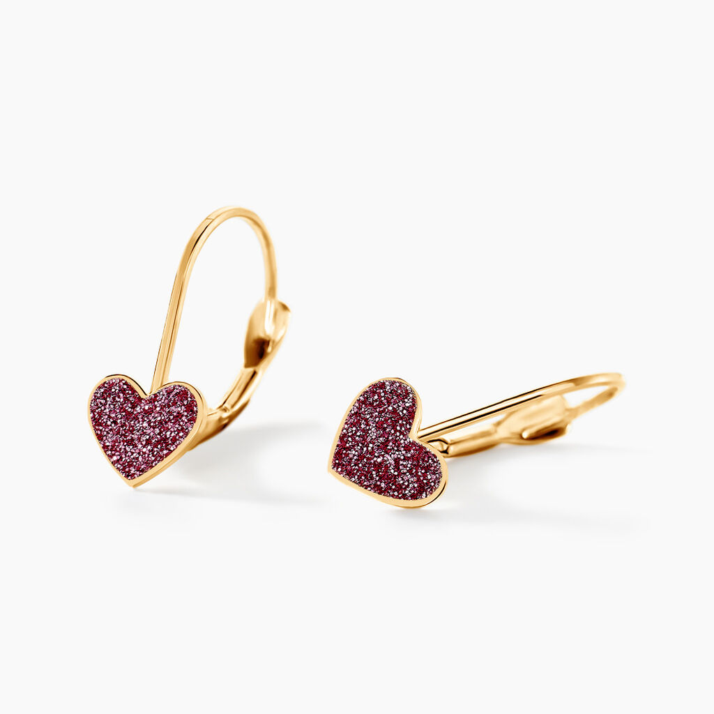 Boucles D'oreilles Cerine Or Jaune - Pendantes Enfant | Marc Orian