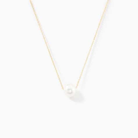 Collier Sissy Or Jaune Perle De Culture - Colliers avec pierres Femme | Marc Orian
