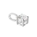 Pendentif Aphrodite Or Blanc Diamant - Parures de mariage Femme | Marc Orian