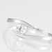 Bague Solitaire Camilia Or Blanc Oxyde De Zirconium - Solitaires Femme | Marc Orian