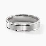 Alliance Patricio Palladium Blanc Ruban - Alliances duo Unisex | Marc Orian