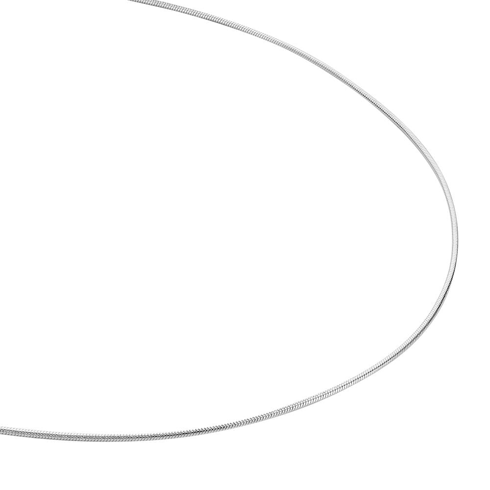 Cha&icirc;ne Simineae Argent Blanc - Colliers fantaisie Femme | Marc Orian