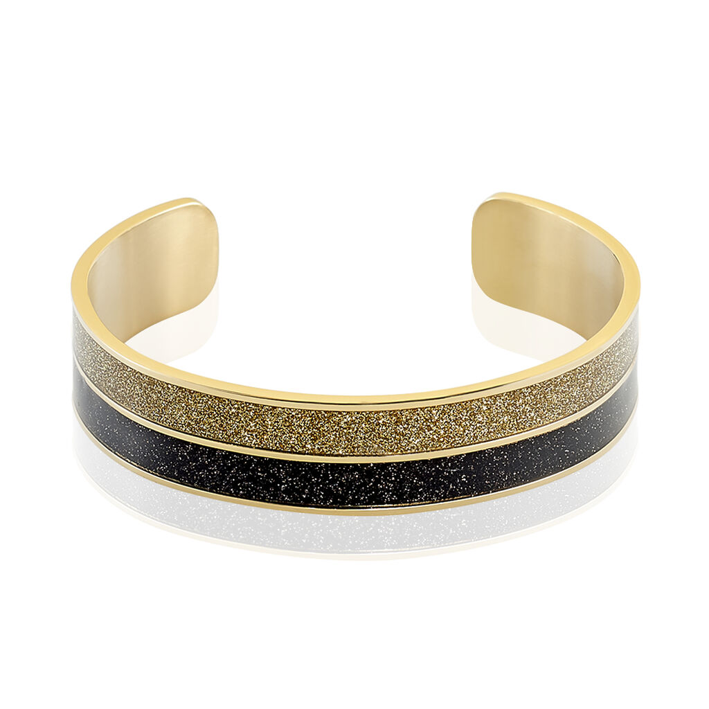 Bracelet Jonc Marie-adelaide Acier Jaune - Bracelets joncs Femme | Marc Orian