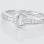 Bague Argent Blanc Candis Oxyde De Zirconium - Bijoux fantaisie Femme | Marc Orian