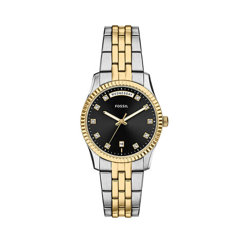 Montre Fossil Scarlette Noir - Montres &eacute;tanches Femme | Marc Orian