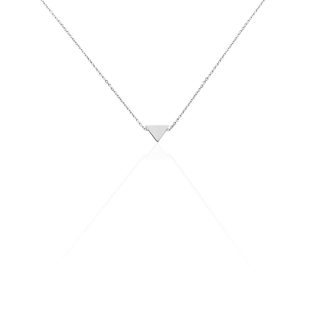 Collier Trilia Argent Blanc - Colliers fantaisie Femme | Marc Orian
