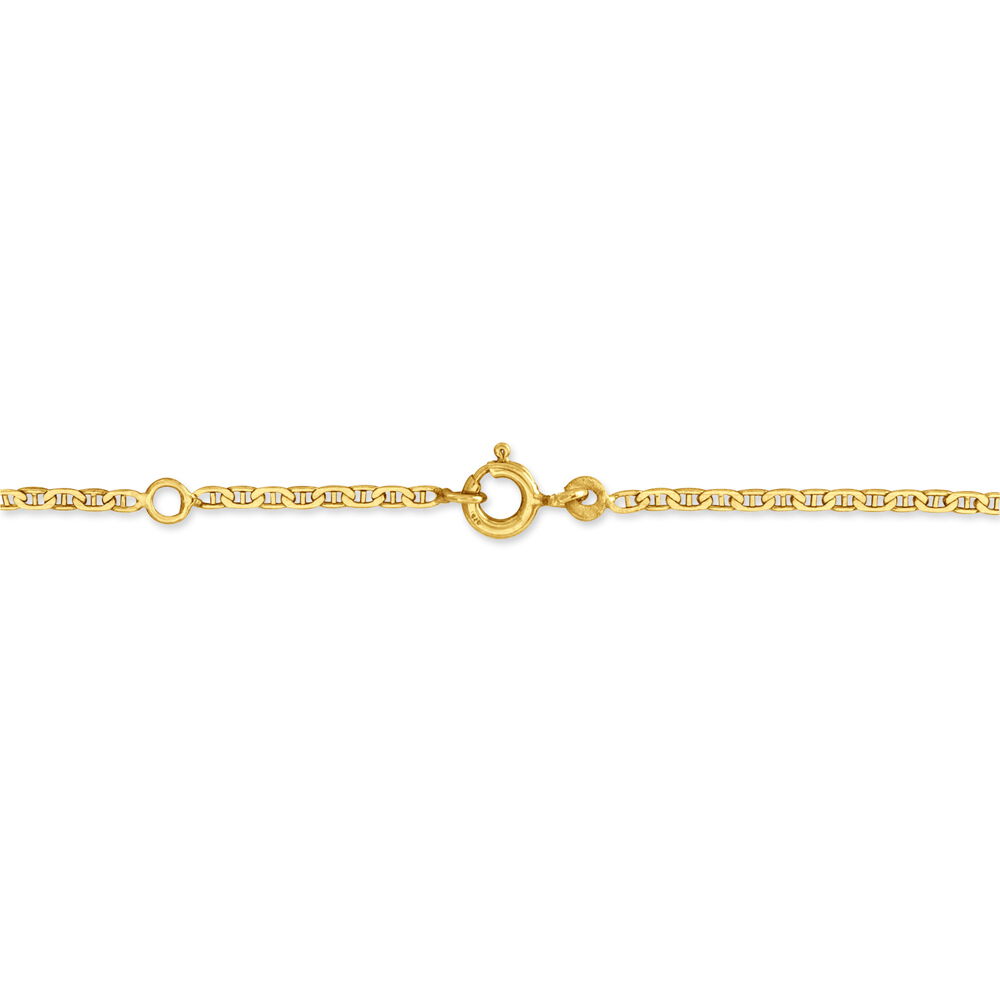 Bracelet Identité Estella Maille Cheval Or Jaune - Gourmettes Enfant | Marc Orian