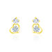 Boucles D'oreilles Pendantes Ludyvine Or Jaune Oxyde De Zirconium - Pendantes Femme | Marc Orian