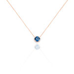 Collier Maeva Or Rose Topaze Et Oxyde De Zirconium - Colliers avec pierres Femme | Marc Orian