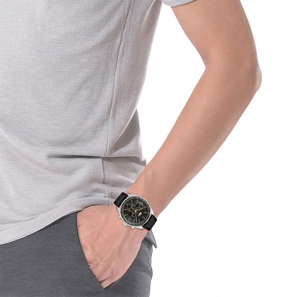 Montre Lacoste Boston Noir - Fête des pères Homme | Marc Orian