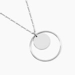 Collier Argent Blanc Ortensia - Colliers fantaisie Femme | Marc Orian