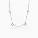 Collier Cœur D'amour Argent Blanc - Colliers Femme | Marc Orian