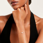 Bracelet Luminea Or Jaune Nacre Oxyde De Zirconium - Bracelets cha&icirc;nes Femme | Marc Orian