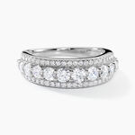 Bague Philomene Argent Blanc Oxyde De Zirconium - Bijoux fantaisie Femme | Marc Orian