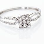 Bague Cillin Or Blanc Diamant - Bagues pierres pr&eacute;cieuses Femme | Marc Orian