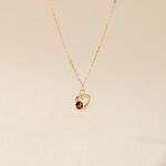 Collier Hydrangee Or Jaune - Colliers ete Enfant | Marc Orian