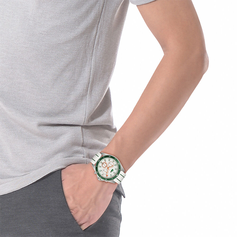 Montre Lacoste Mainsail Blanc - Ventes Privées Homme | Marc Orian