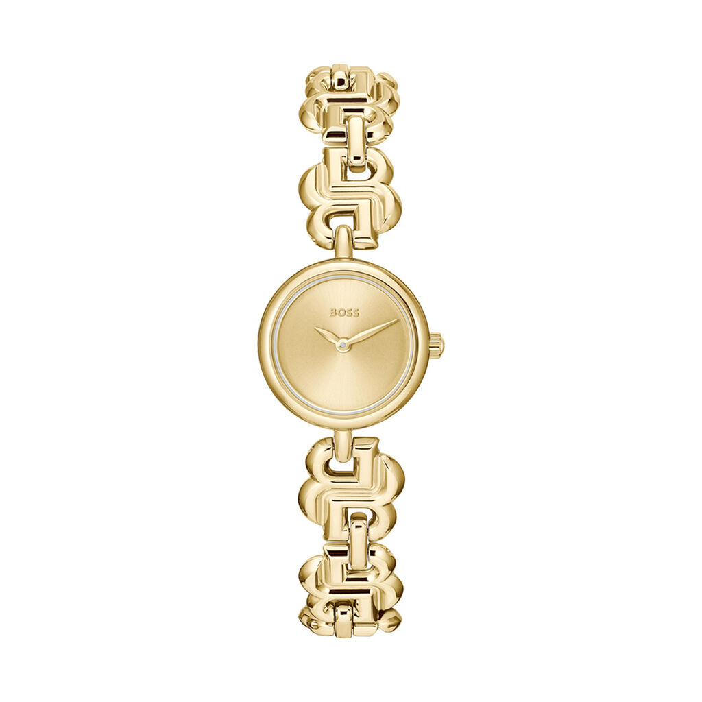 Montre Boss Double B Dressy Champagne - Montres &eacute;tanches Femme | Marc Orian