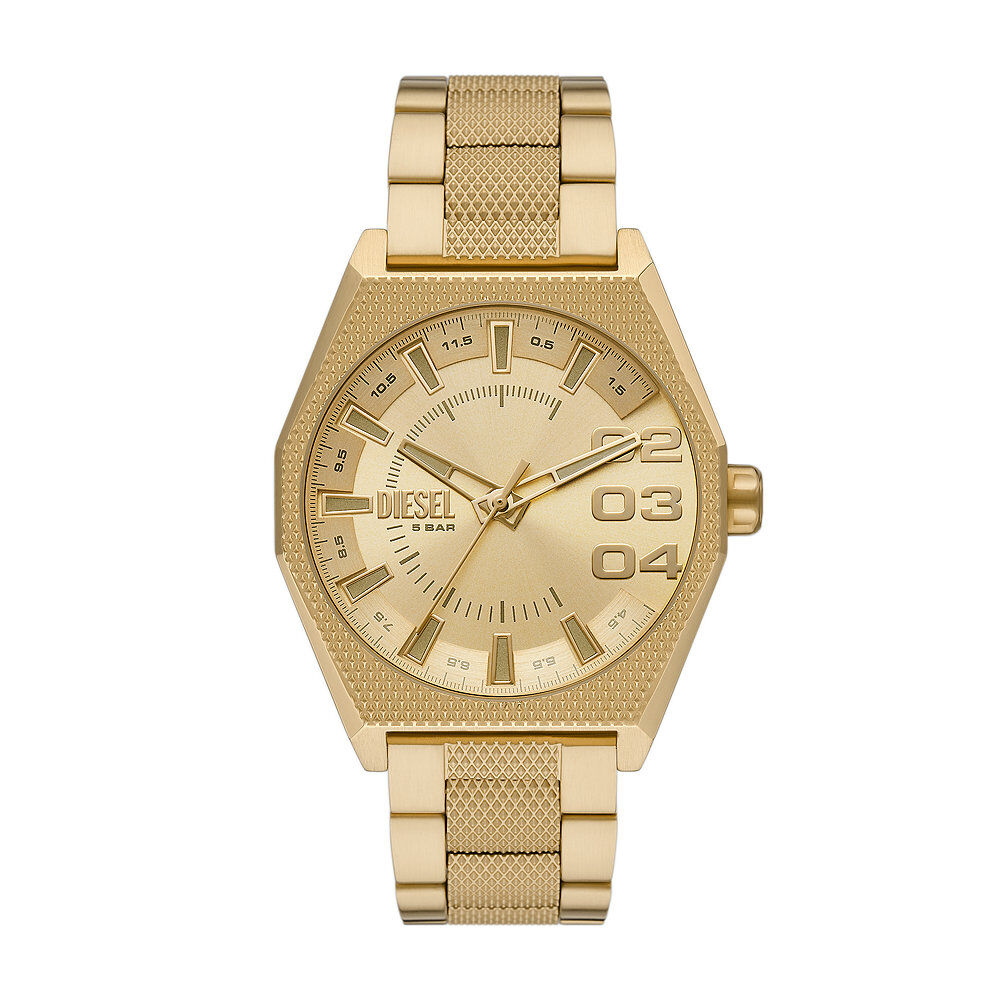 Montre Diesel Scraper Doré - Montres étanches Homme | Marc Orian