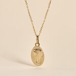 Pendentif Vierge Ovale Or Jaune - M&eacute;dailles et m&eacute;daillons Famille | Marc Orian