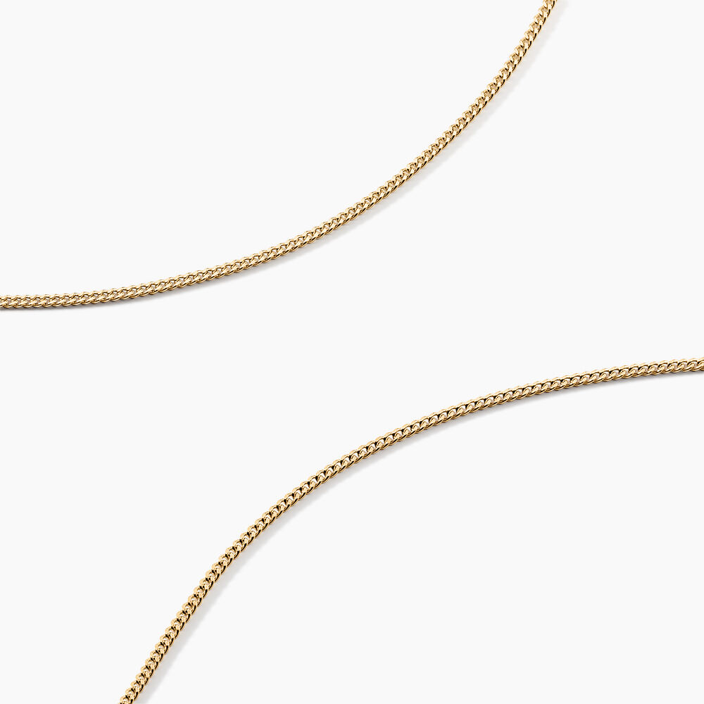 Cha&icirc;ne Kena Maille Gourmette Or Jaune - Chaines Famille | Marc Orian