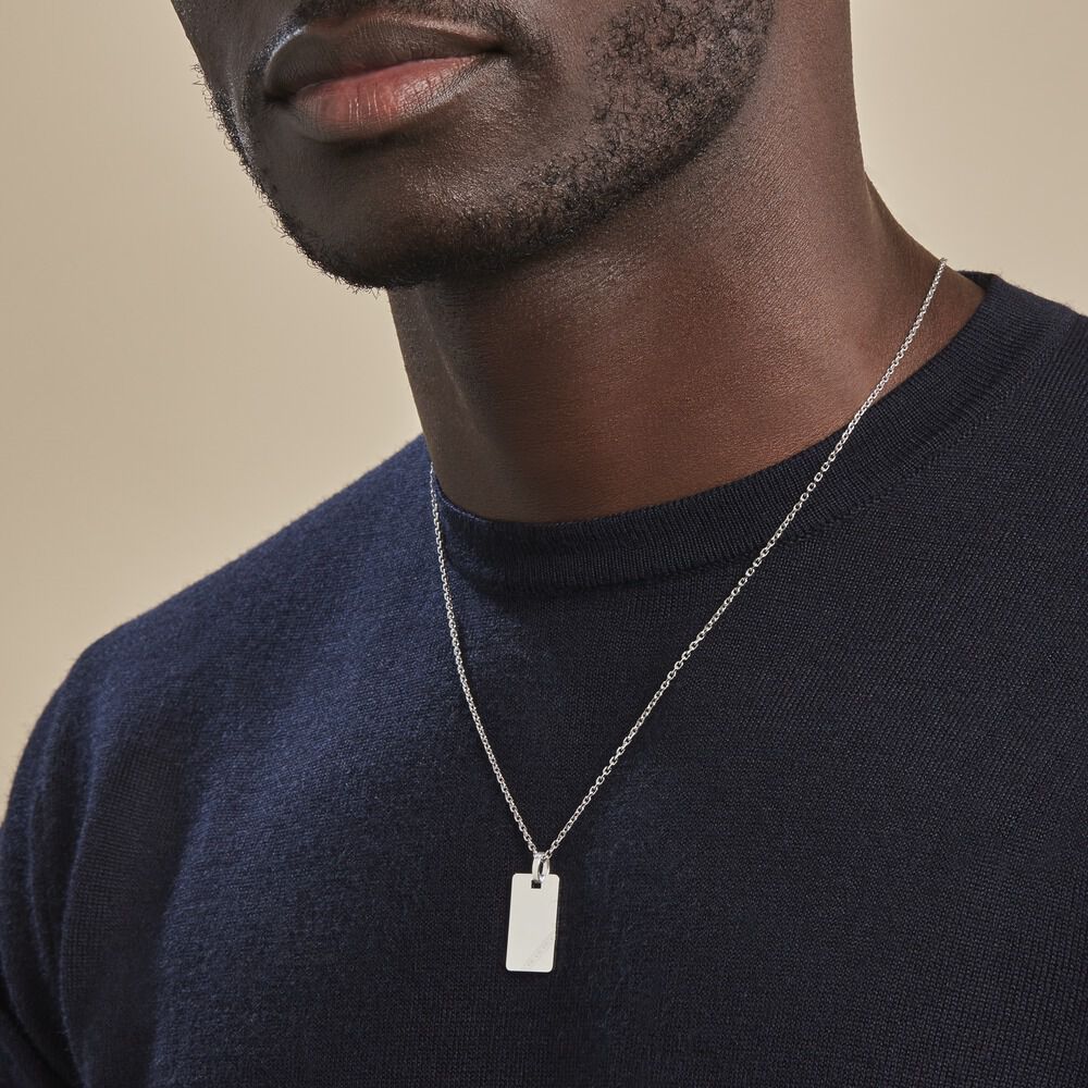 Pendentif Tao Argent Blanc - Bijoux personnalisés Famille | Marc Orian