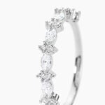 Bague Argent Blanc Eclat D'Aurore Oxydes De Zirconium - Bijoux fantaisie Femme | Marc Orian