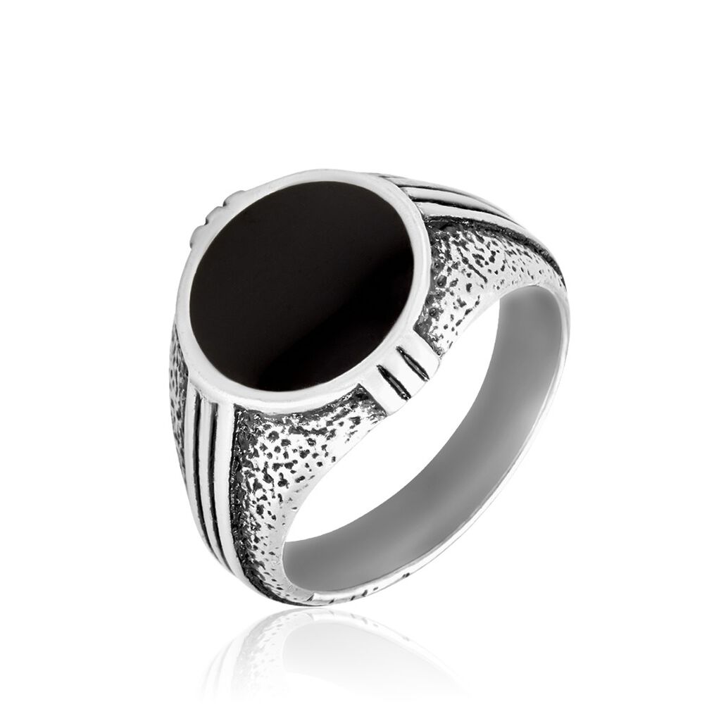 Bague Kaija Acier Blanc - Bague fantaisie Homme | Marc Orian