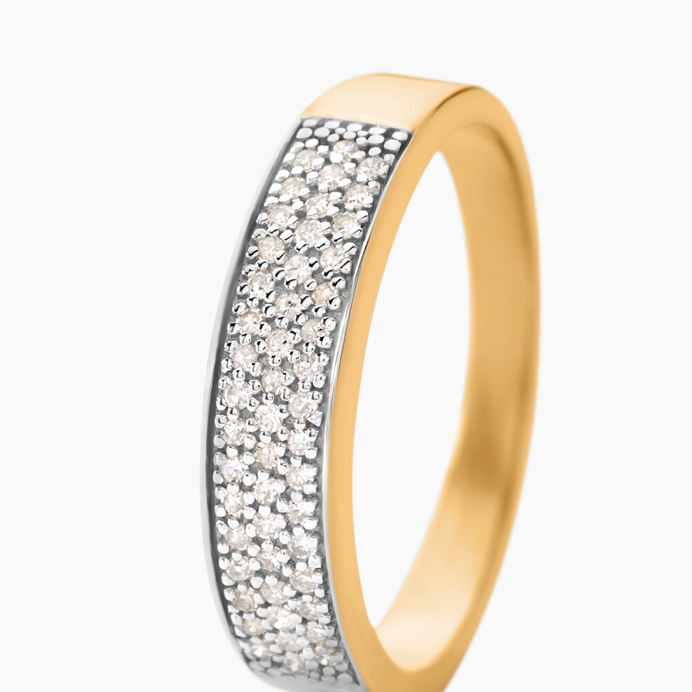 Bague Serafina Or Jaune Diamant - Parures de mariage Femme | Marc Orian