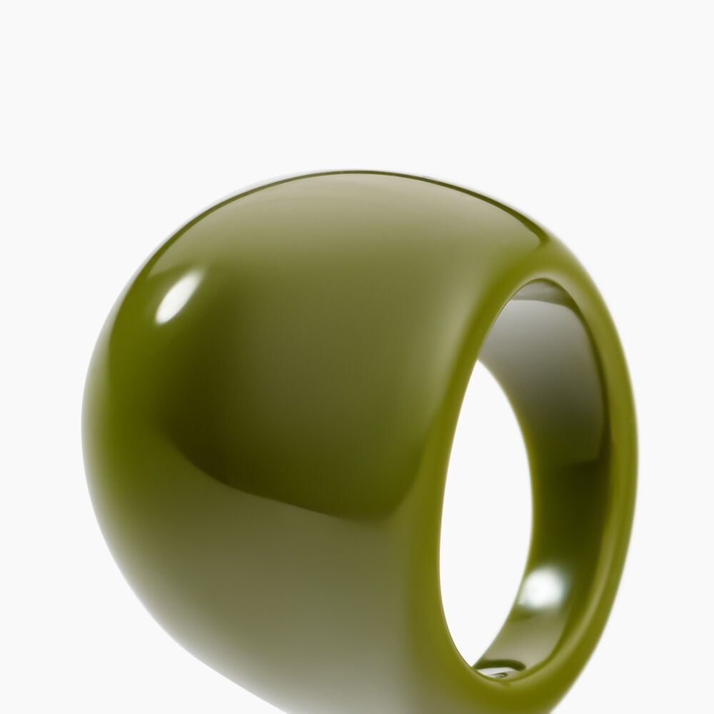 Bague Annah R&eacute;sine Vert - Bagues grosses Femme | Marc Orian