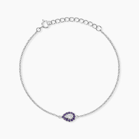 Bracelet Argent Tania Oxydes De Zirconium - Bracelets fantaisie Femme | Marc Orian