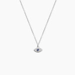 Collier Josue Argent Blanc Oxyde De Zirconium - Colliers avec pierres Femme | Marc Orian