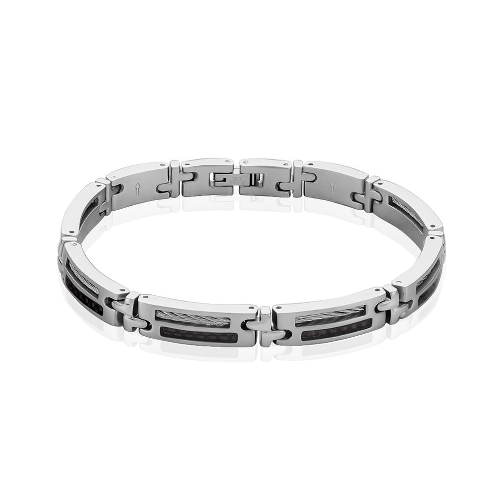 Bracelet Acier Blanc - Bracelets cha&icirc;nes Homme | Marc Orian