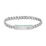 Bracelet Lacoste Baseline Acier Blanc - Bracelets cha&icirc;nes Homme | Marc Orian