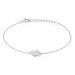 Bracelet Flamen Argent Blanc Oxyde De Zirconium - Bracelets chaînes Femme | Marc Orian
