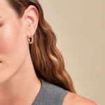 Cr&eacute;oles Ysanne Argent Blanc - Cr&eacute;oles Femme | Marc Orian