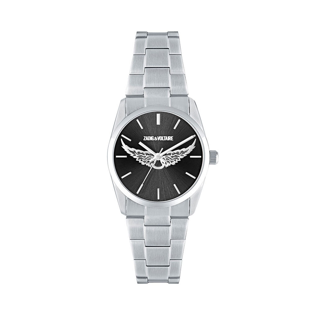 Montre Zadig Et Voltaire Zadig 36 Noir - Montres &eacute;tanches Femme | Marc Orian