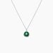Collier Talismania Argent Blanc Malachite - Colliers avec pierres Femme | Marc Orian