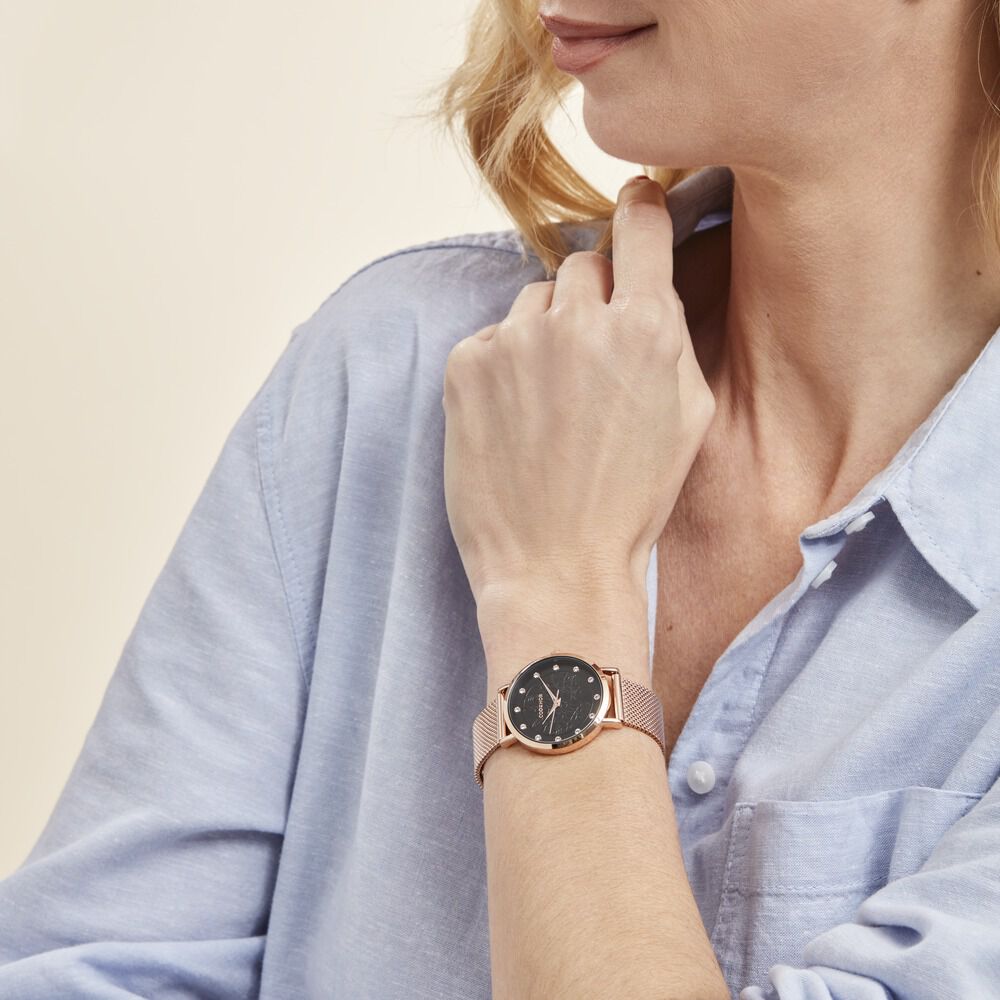 Montre Codhor Camille Noir - Montres étanches Femme | Marc Orian