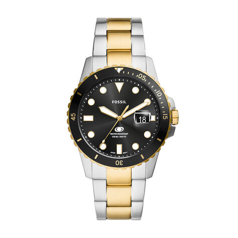 Montre Fossil Blue Dive Noir - Montres étanches Homme | Marc Orian