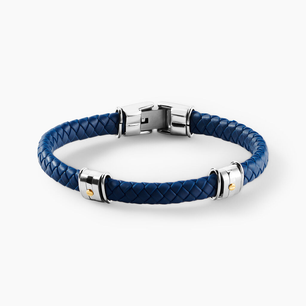 Bracelet Jourdan Acier Bicolore - Bracelets cha&icirc;nes Homme | Marc Orian