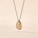 Collier Loetitia Plaqu&eacute; Or Jaune Oxyde De Zirconium - Colliers avec pierres Femme | Marc Orian